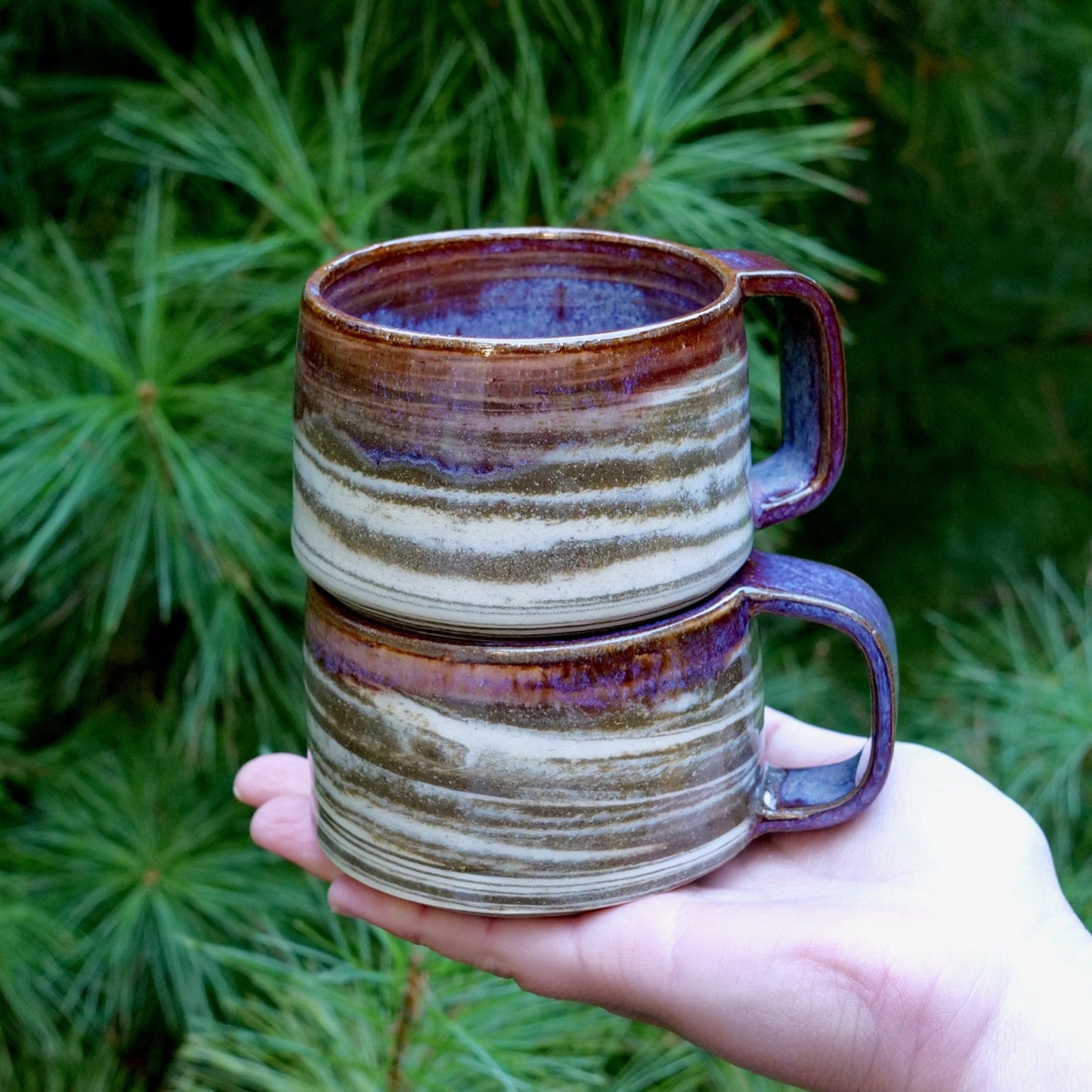 marbled mug - galaxy