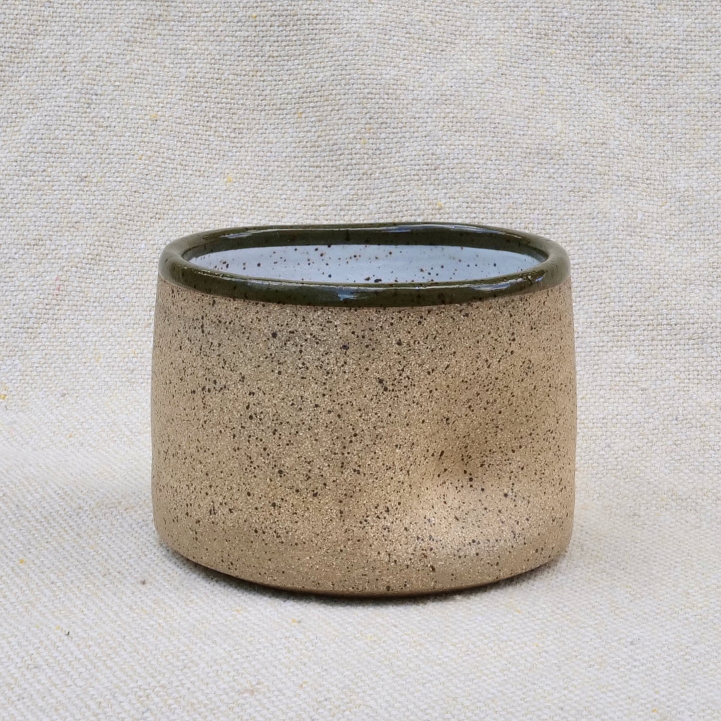 naked pinch cup - forest green