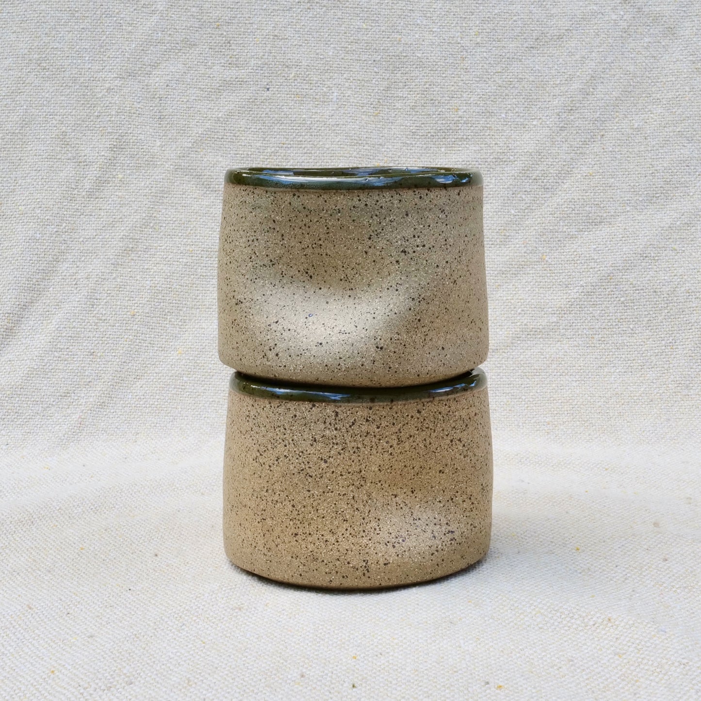 naked pinch cup - forest green