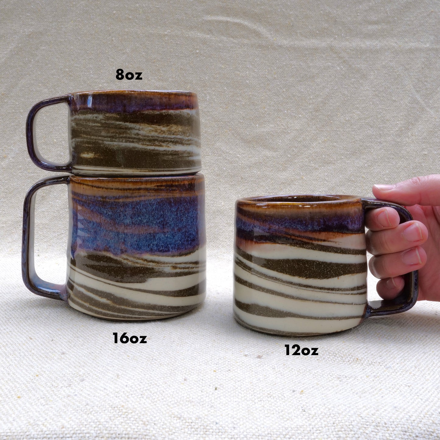 marbled mug - galaxy