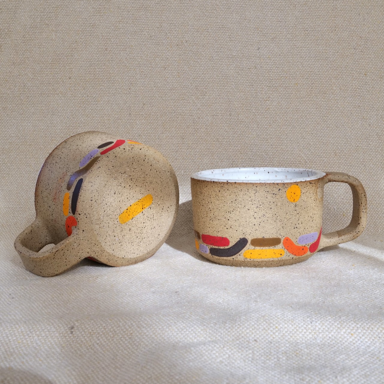 desertscape latte mug