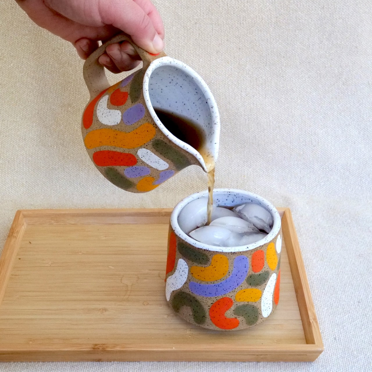 slug iced tea set