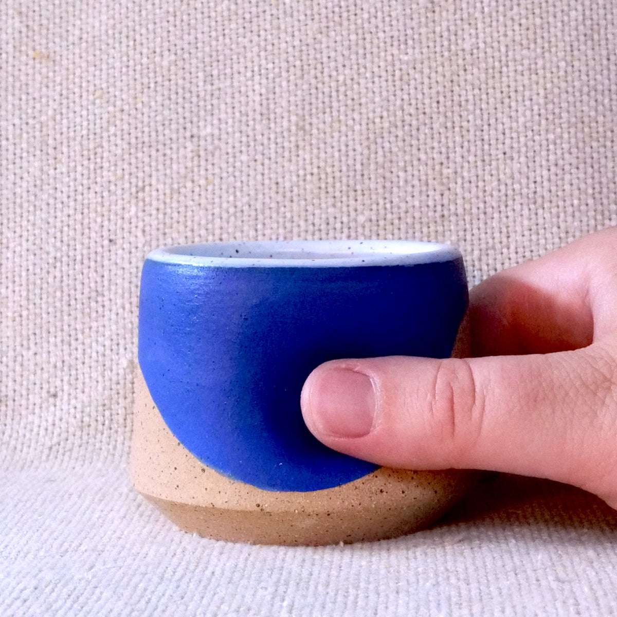cortado cup - electric blue