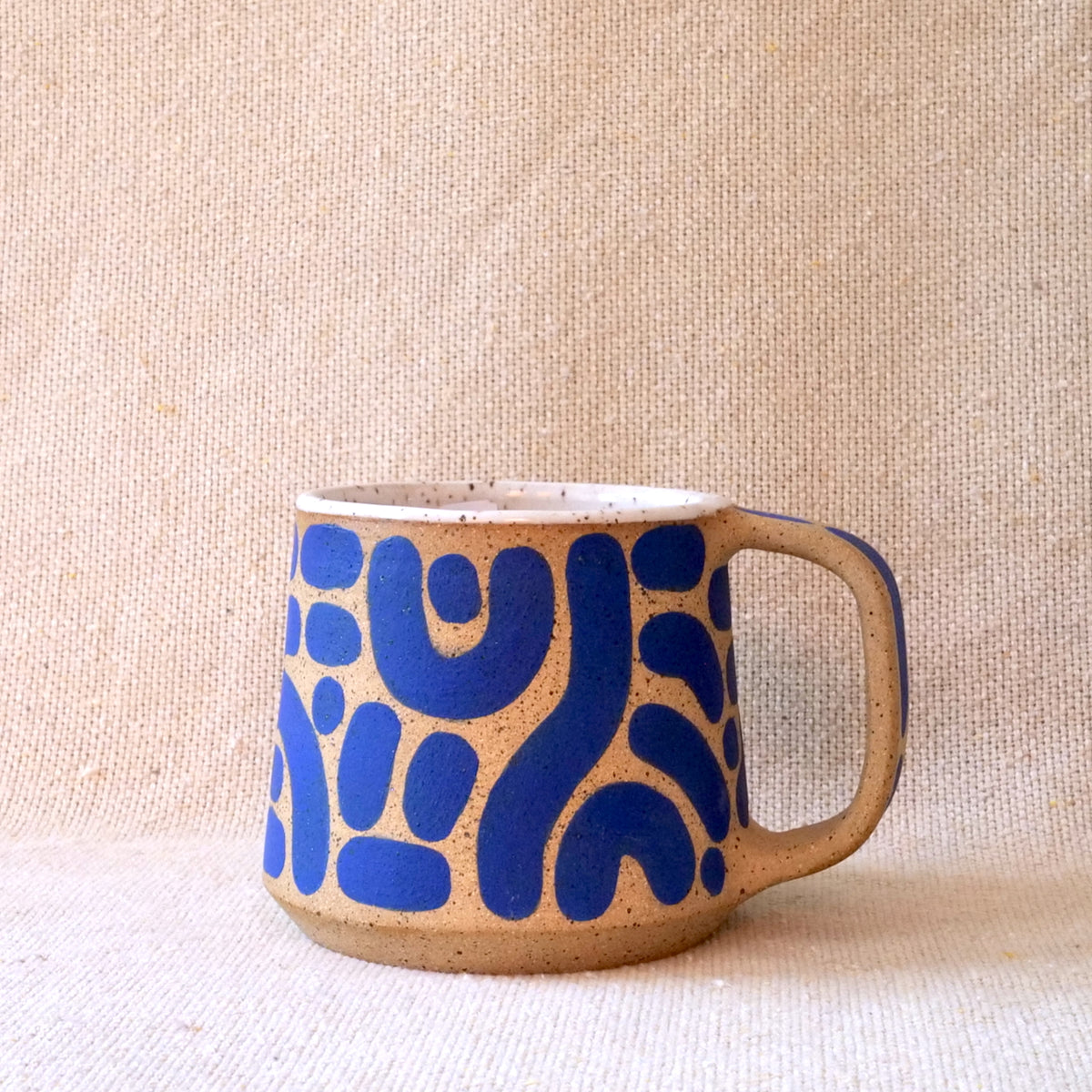 slug mug - electric blue