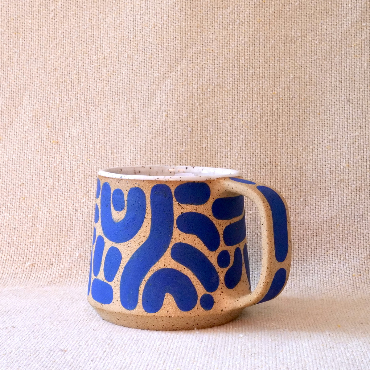 slug mug - electric blue