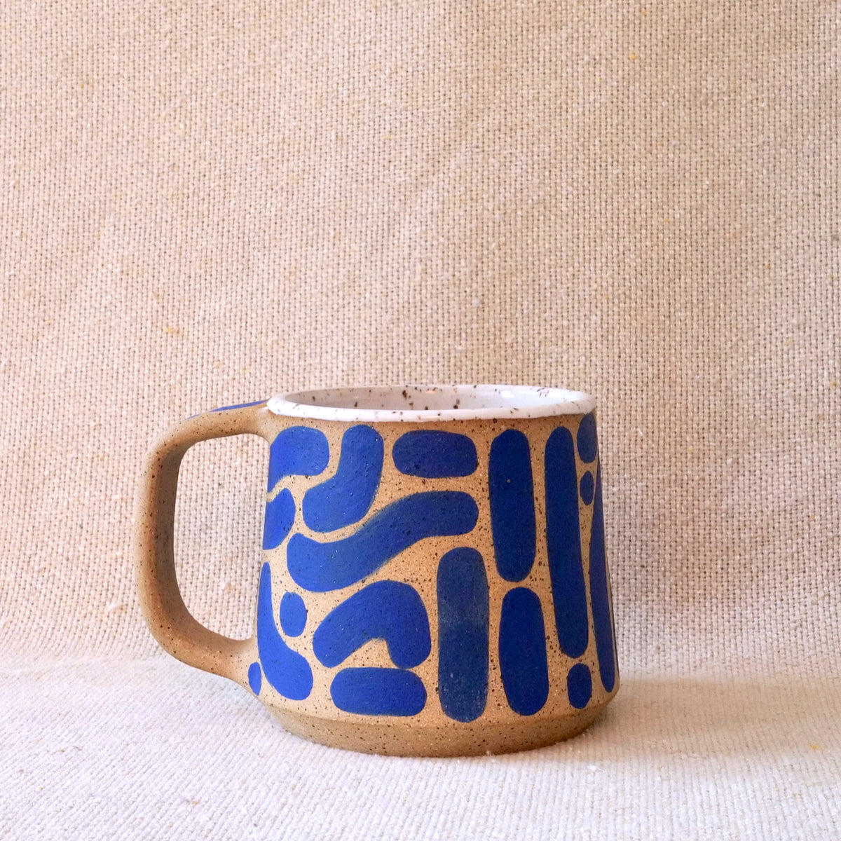 slug mug - electric blue