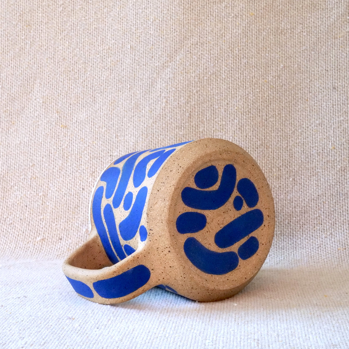 slug mug - electric blue
