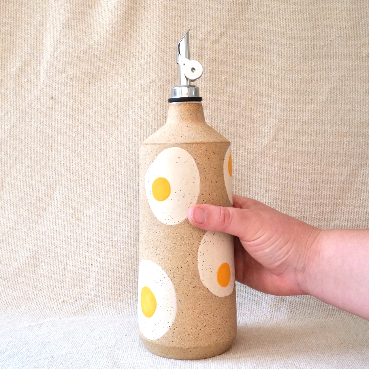 oil bottle - eggs
