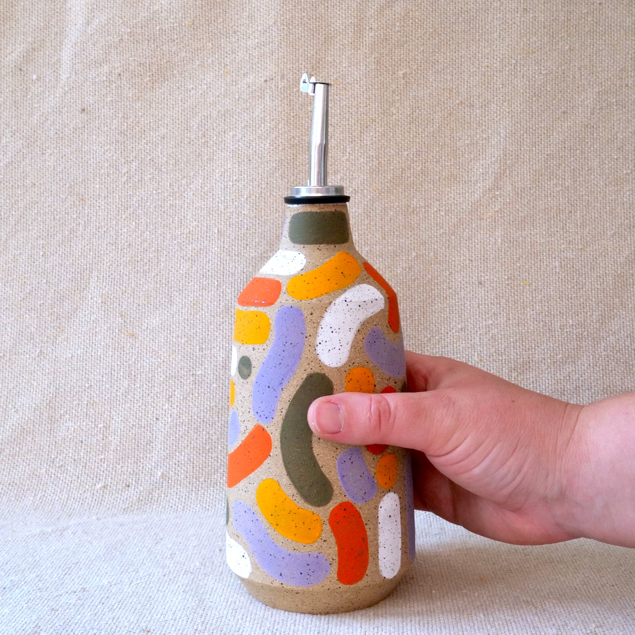 slug oil bottle - groovy