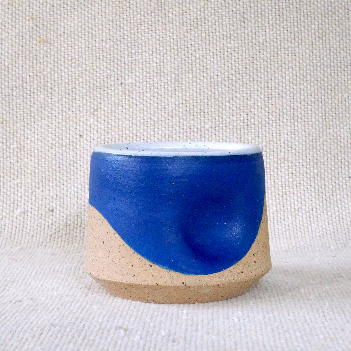 cortado cup - electric blue