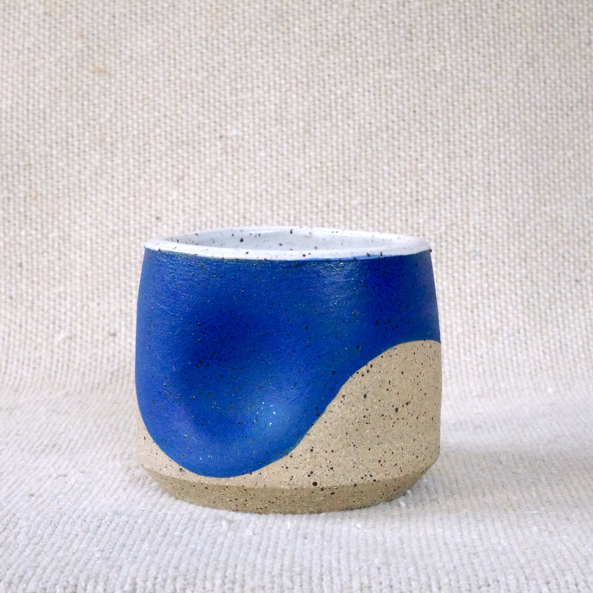 cortado cup - electric blue